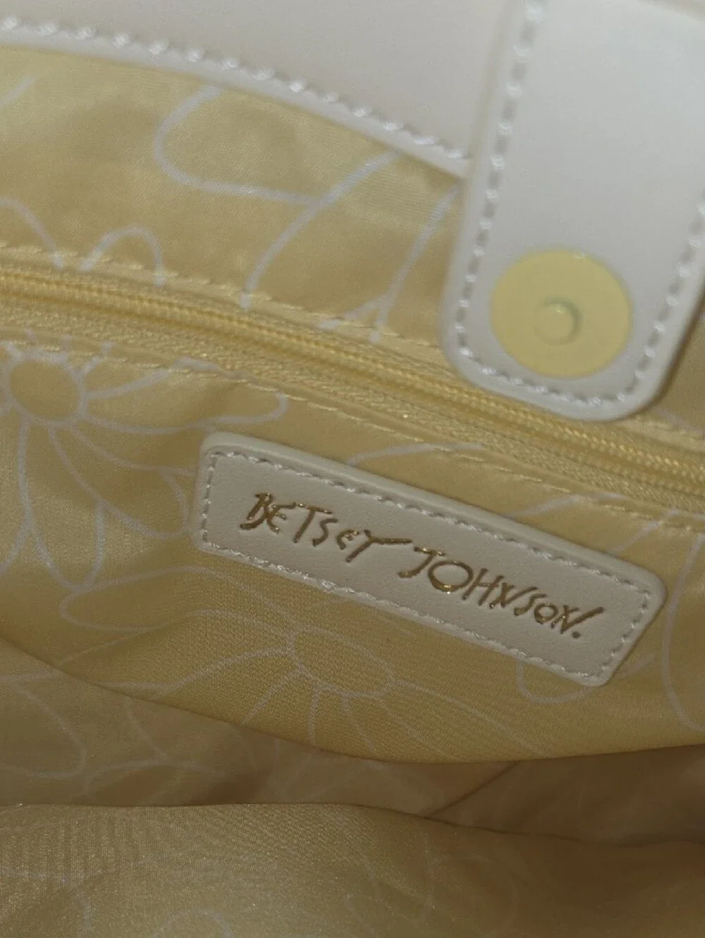 Betsey Johnson elegant cream